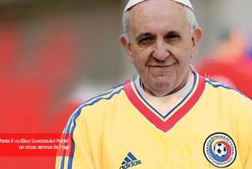 Ponta îi va dărui Suveranului Pontif un tricou semnat de Hagi şi o icoană trimisă de Patriarhie