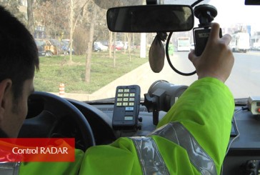 Radarul i-a ars la portofel pe 224 de vitezişti