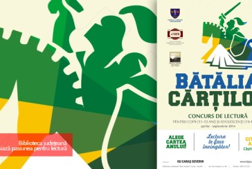 Începe bătălia cărţilor! Biblioteca judeţeană premiază pasiunea pentru lectură