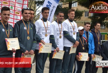 Atleții reșițeni au urcat pe podium la Campionatul Național de marș