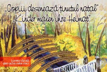 Lumea văzută prin ochii celor mici: copii din şase ţări desenează ţinutul natal şi expun la Reşiţa