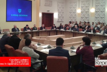 Consilierii judeţeni din Caraş-Severin se întâlnesc în Săptămâna Luminată