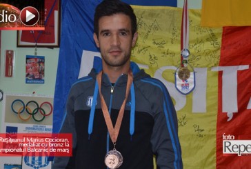 Reșițeanul Marius Cocioran, medaliat cu bronz la Campionatul Balcanic de marș