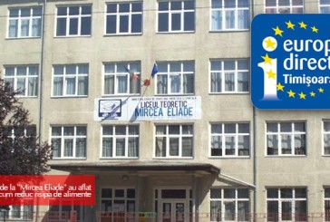 Elevii de la "Mircea Eliade" au aflat cum reduc risipa de alimente