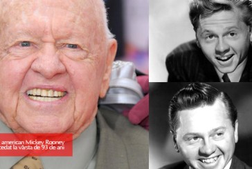 Actorul american Mickey Rooney a decedat la vârsta de 93 de ani