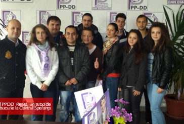 Tineretul PPDD  Reşiţa, un strop de bucurie la Centrul Speranţa