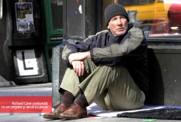Richard Gere confundat cu un cerşetor şi servit cu pizza