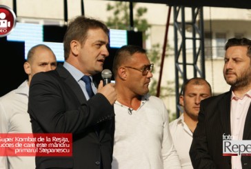 Gala Super Kombat de la Reşiţa, un succes de care este mândru primarul Stepanescu