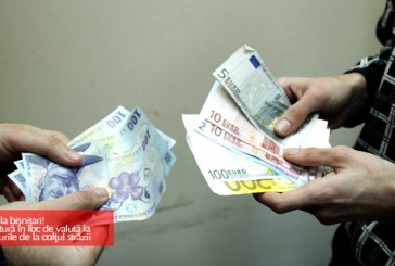 Atenţie la bişniţari! Maculatură în loc de valută la schimburile de la colţul străzii