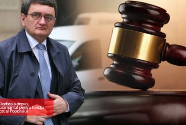 Victor Ciorbea a depus, astăzi, jurământul pentru funcția de Avocat al Poporului