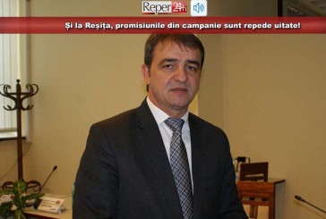 Și la Reșița, promisiunile din campanie sunt repede uitate!