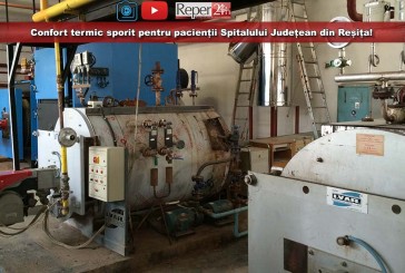 Confort termic sporit pentru pacienții Spitalului Județean din Reșița!