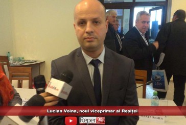 Lucian Voina, noul viceprimar al Reșiței: „Politica pe care o voi duce va fi în favoarea cetățeanului”