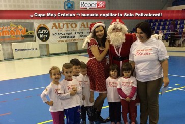 „ Cupa Moș Crăciun “: bucuria copiilor la Sala Polivalentă!