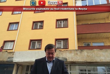 Blocurile explodate au fost reabilitate la Reșița