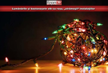 Lumânările și bastonașele alb cu roșu, „strămoşii“ instalaţiilor moderne pentru brad!