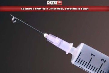 Castrarea chimică a violatorilor, adoptată în Senat