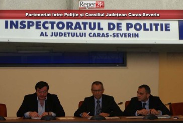 Parteneriat între Poliție și Consiliul Județean Caraș-Severin