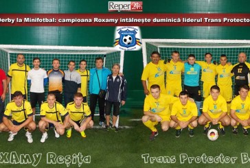 Derby la Minifotbal: campioana Roxamy întâlnește duminică liderul Trans Protector!