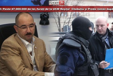 UPDATE: Peste 47.000.000 de lei, furați de la UCM Reșița!  Chebuțiu și Preda rămân după gratii!