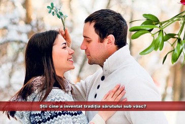 Vâscul, între legendă și știință! Știi cine a inventat tradiția sărutului sub vâsc în noaptea dintre ani?