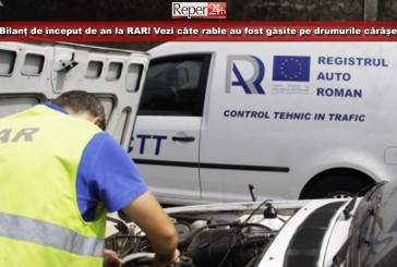 Bilanț de început de an la RAR! Vezi câte rable au fost găsite pe drumurile cărășene în 2014!
