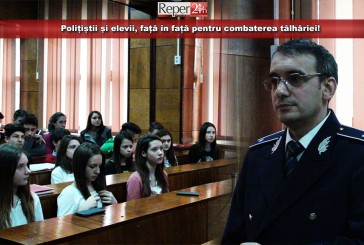 Polițiștii și elevii, față în față pentru combaterea tâlhăriei!