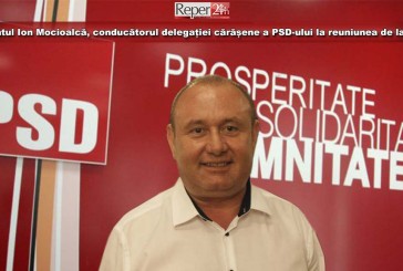 Deputatul Ion Mocioalcă, conducătorul delegației cărășene a PSD-ului la reuniunea de la Sinaia