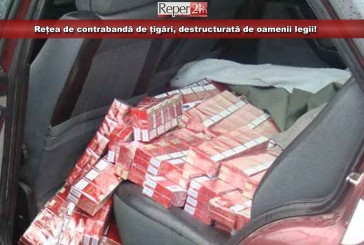 Rețea de contrabandă de țigări care acționa pe ruta România – Emiratele Arabe Unite, destructurată de oamenii legii!