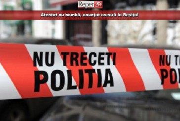 Atentat cu bombă, anunțat aseară la Reșița!