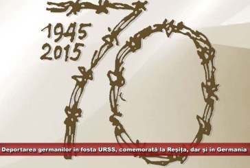 Deportarea germanilor în fosta URSS, comemorată la Reșița, dar și în Germania