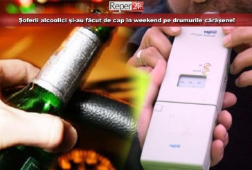 Șoferii alcoolici și-au făcut de cap în weekend pe drumurile cărășene!   