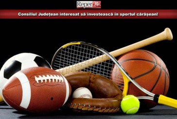 Consiliul Județean, interesat să investească în sportul cărășean!