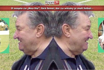 O noapte cu „Nea Ilie”, fără femei, dar cu whisky şi mult fotbal…