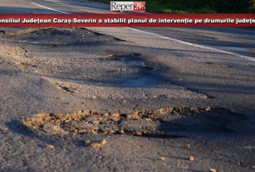Consiliul Județean Caraș-Severin a stabilit planul de intervenție pe drumurile județene
