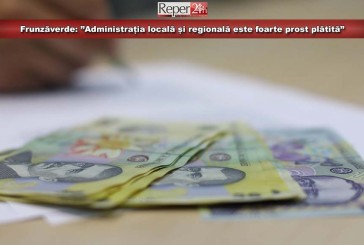 Frunzăverde: ”Administrația locală și regională este foarte prost plătită”