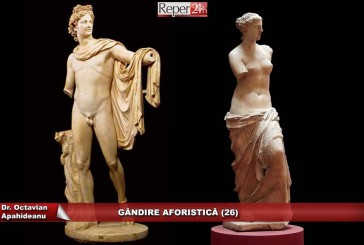 GÂNDIRE AFORISTICĂ (26)