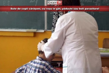 Sute de copii cărășeni, cu roșu în gât, păduchi sau boli parazitare!