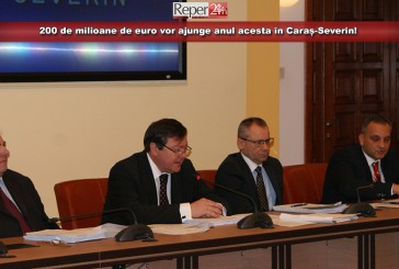 200 de milioane de euro vor ajunge anul acesta în Caraș-Severin!