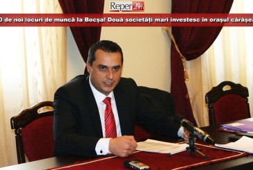 300 de noi locuri de muncă la Bocșa! Două societăți mari investesc în orașul cărășean!