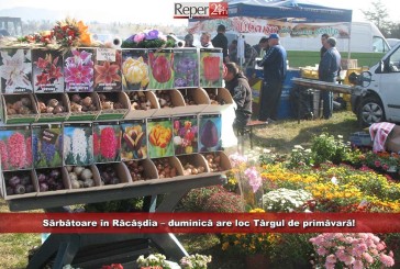 Sărbătoare în Răcășdia – duminică are loc Târgul de primăvară!
