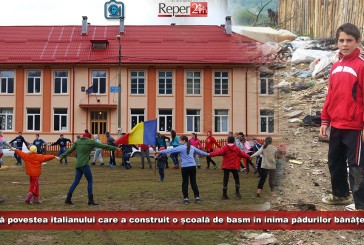 Străinii investesc în mintea copiilor cărășeni! Află povestea inedită a italianului care a construit o școală de basm în inima pădurilor bănățene!