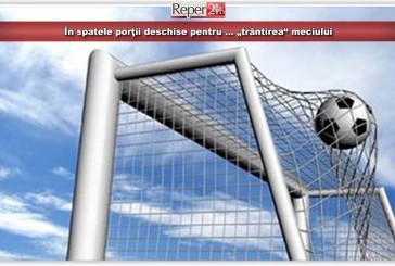 În spatele porţii deschise pentru … „trântirea“ meciului