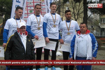 Opt medalii pentru mărșăluitorii reșițeni, la  Campionatul Național desfășurat la Reșița!