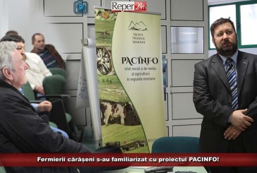 Noile politici agrare, dezbătute la Reșița! Fermierii cărășeni s-au familiarizat cu proiectul PACINFO!