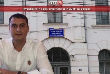 Investițiile în școli, prioritare și în 2015, la Bocșa!