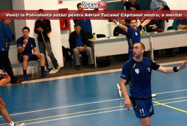 Veniți la Polivalentă astăzi pentru Adrian Tucanu! Căpitanul nostru o merită!