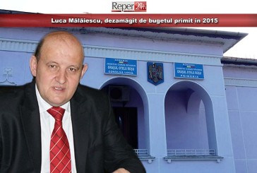 Luca Mălăiescu, dezamăgit de bugetul primit în 2015, dar mulțumit de modul de alocare a banilor!