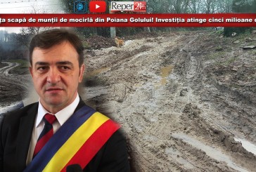 Reșița scapă de munții de mocirlă din Poiana Golului! Investiția atinge cinci milioane și jumătate!