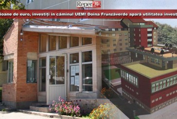 6 milioane de euro, investiți în căminul UEM! Doina Frunzăverde apară utilitatea investiției!